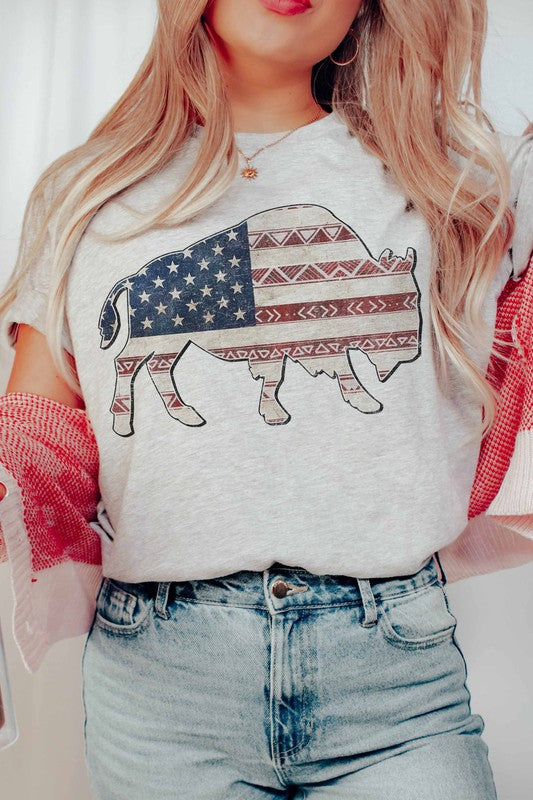 AMERICAN BUFFALO GRAPHIC TEE