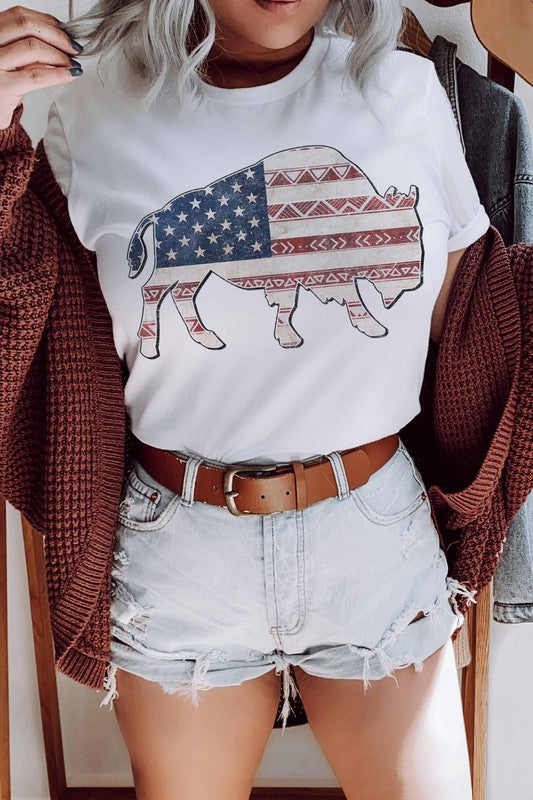 AMERICAN BUFFALO GRAPHIC TEE