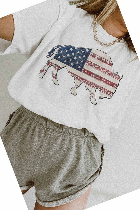 AMERICAN BUFFALO GRAPHIC TEE