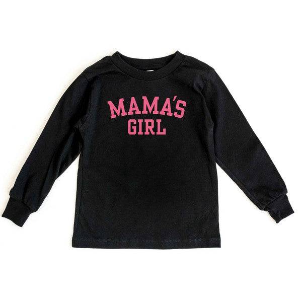 Mama's Girl Varsity Toddler Long Sleeve