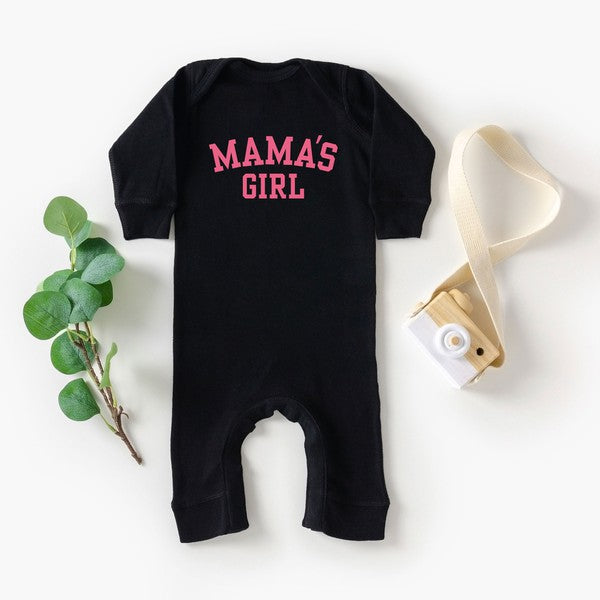 Mama's Girl Varsity Baby Romper