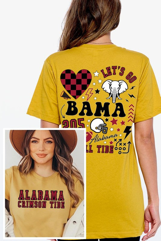 ALABAMA UNISEX SHORT SLEEVE