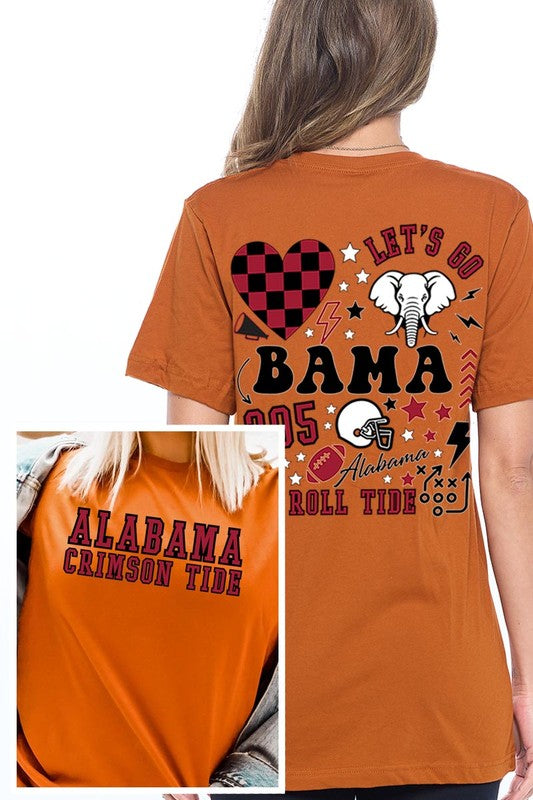 ALABAMA UNISEX SHORT SLEEVE