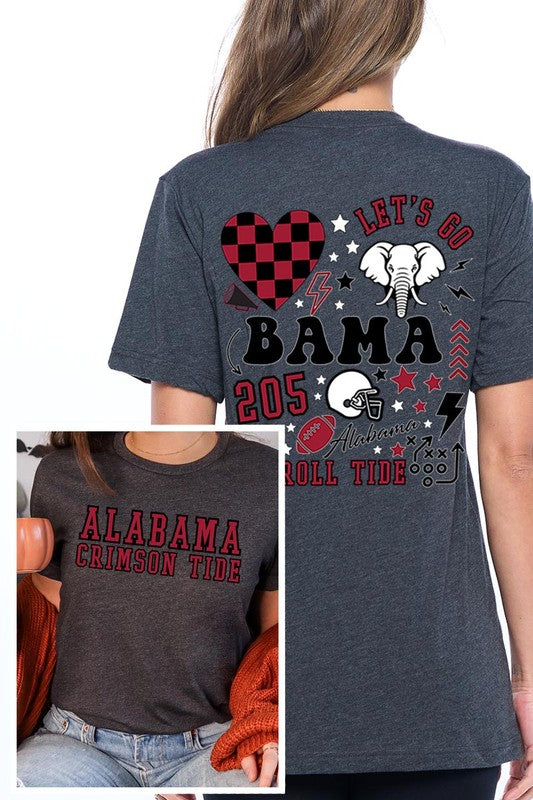 ALABAMA UNISEX SHORT SLEEVE