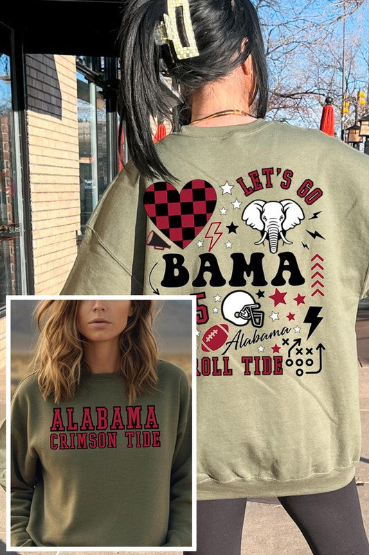 ALABAMA UNISEX FLEECE SWEATSHIRT