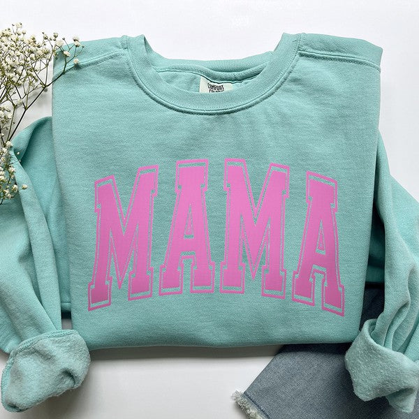 Pink Puff Comfort Colors Sweatshirt