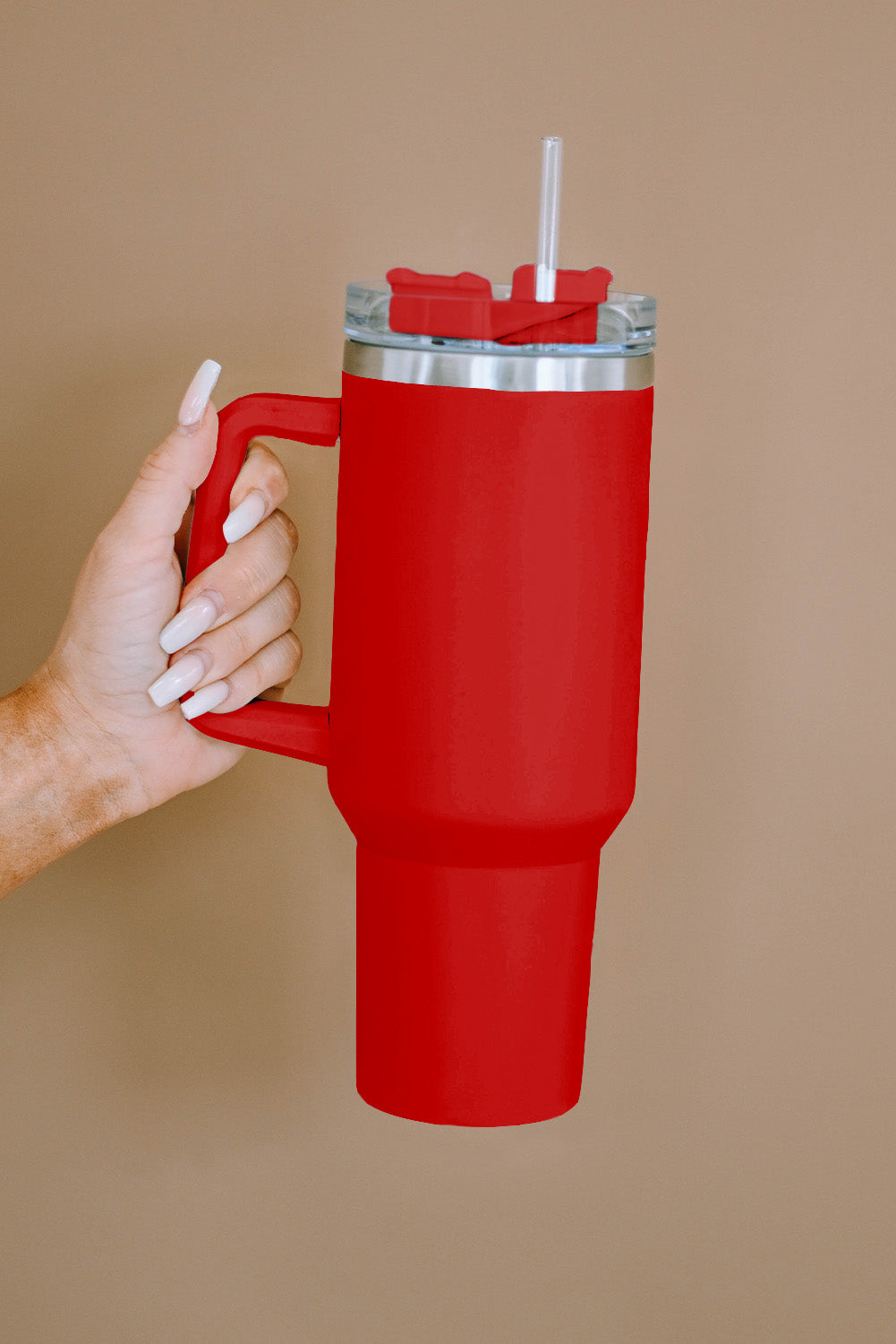 304 Stainless Steel Insulated Cup with Straw