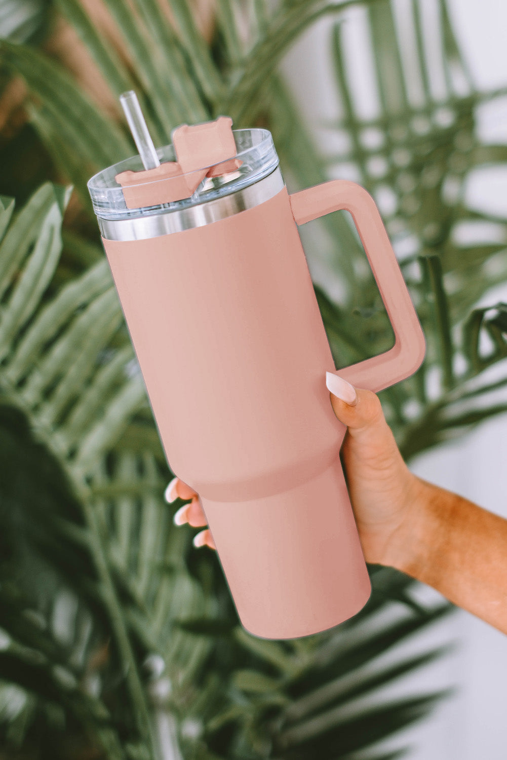 304 Stainless Steel Insulated Cup with Straw