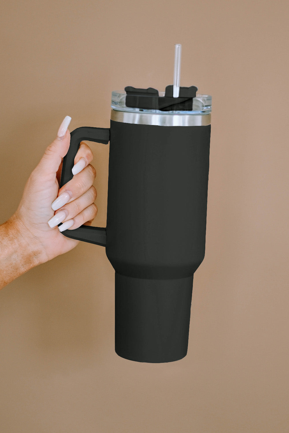 304 Stainless Steel Insulated Cup with Straw