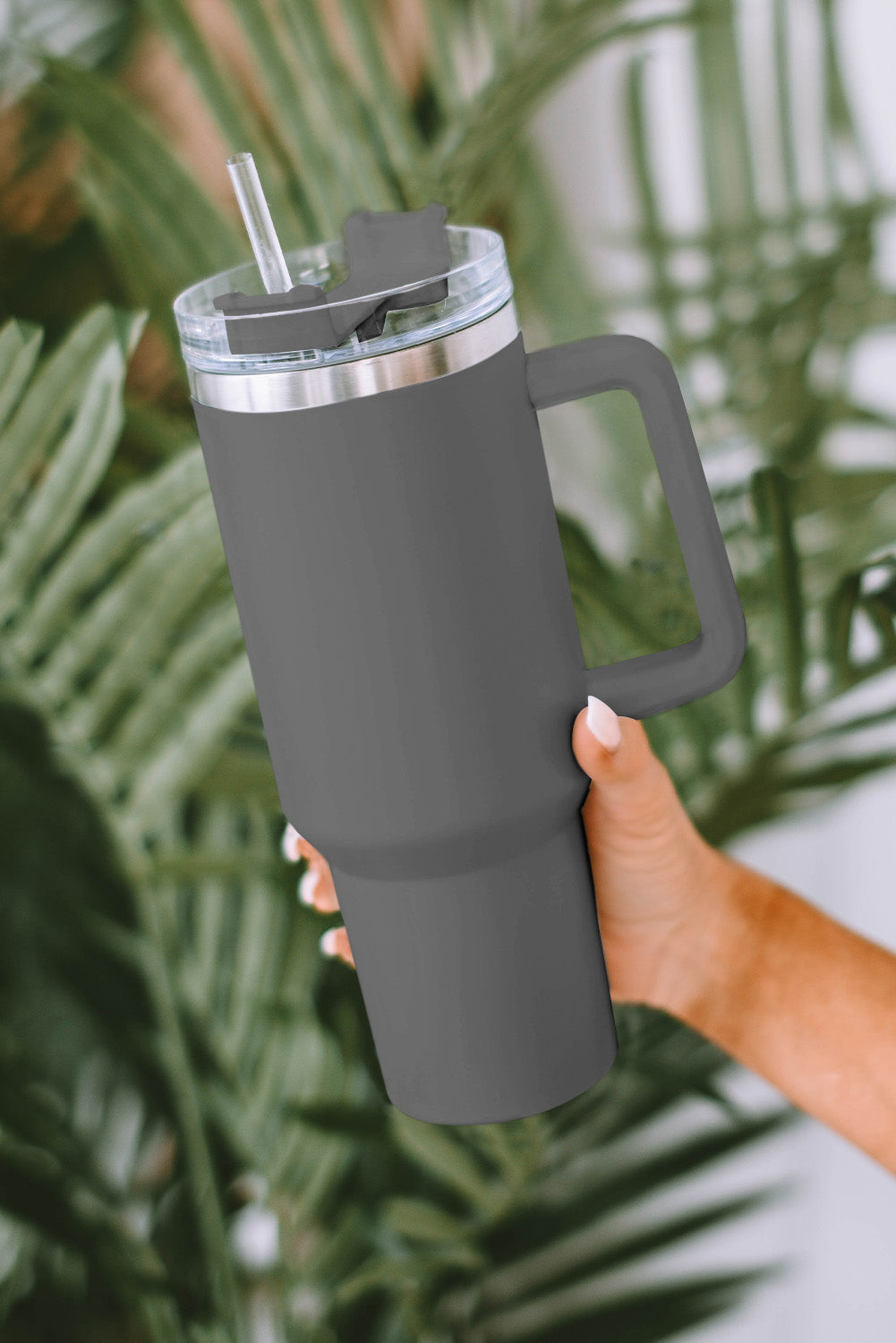 304 Stainless Steel Insulated Cup with Straw