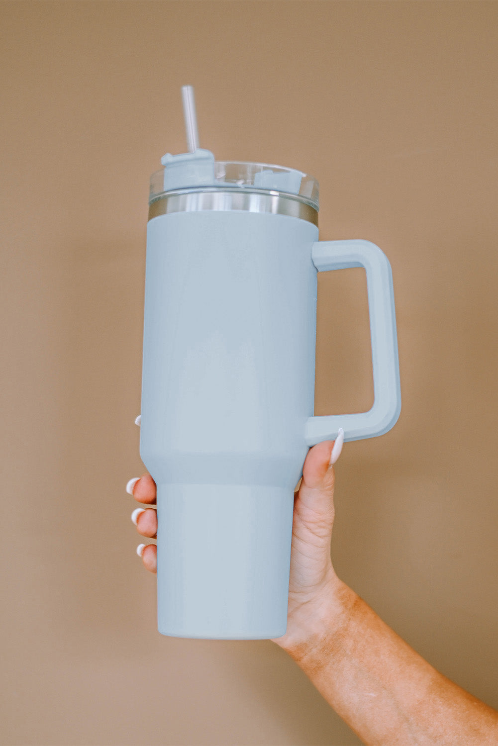 304 Stainless Steel Insulated Cup with Straw