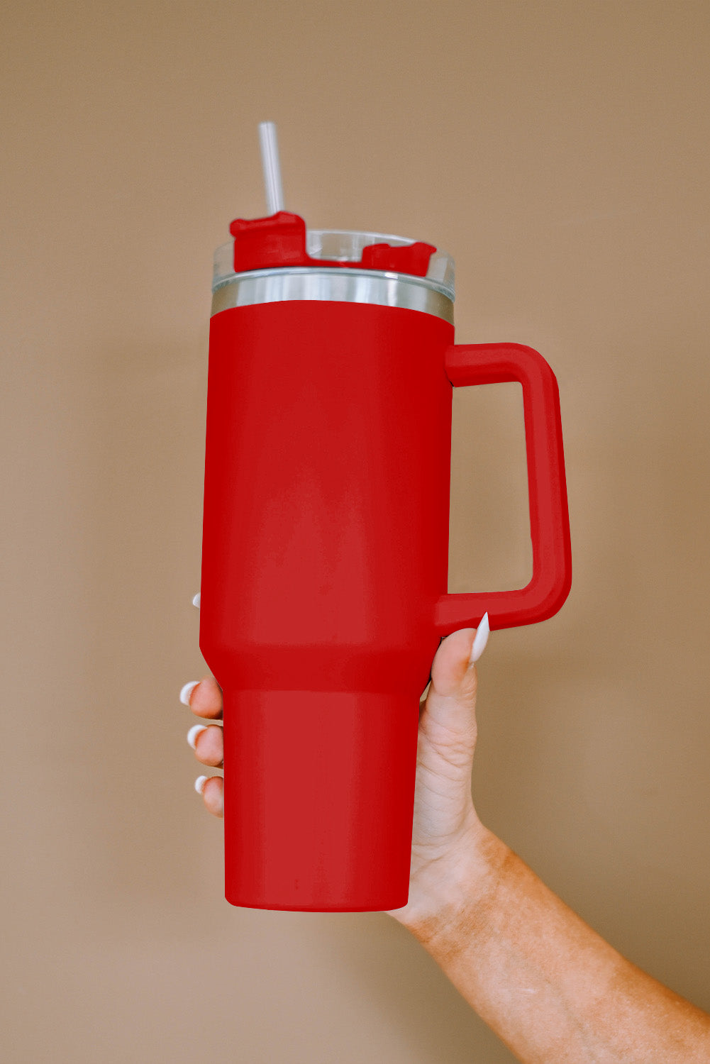 304 Stainless Steel Insulated Cup with Straw