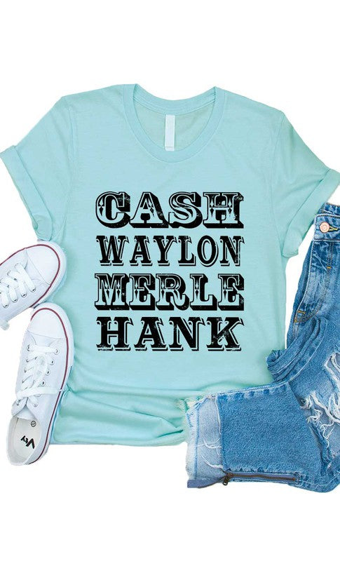 Country Singers Kids Graphic Tee