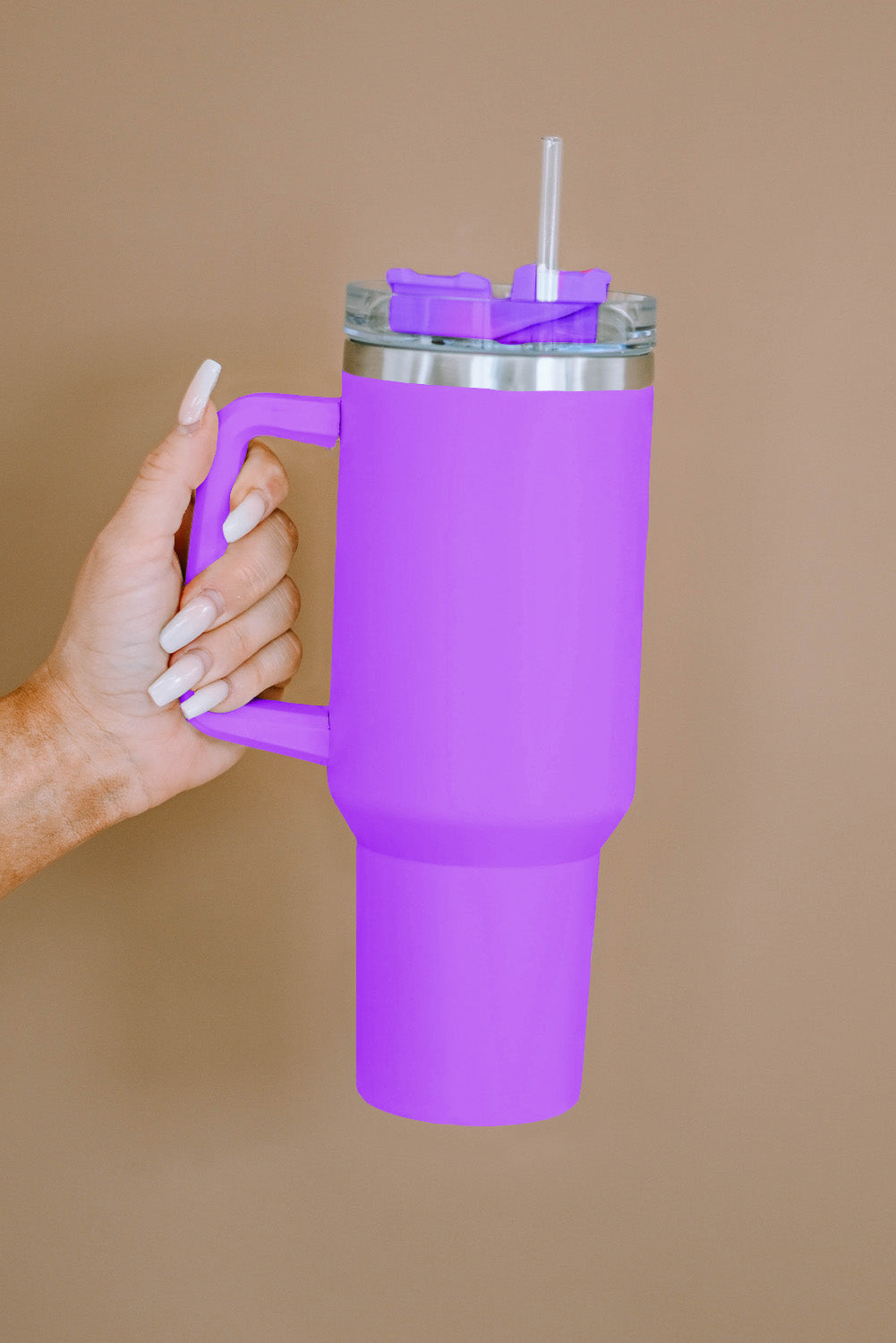 304 Stainless Steel Insulated Cup with Straw