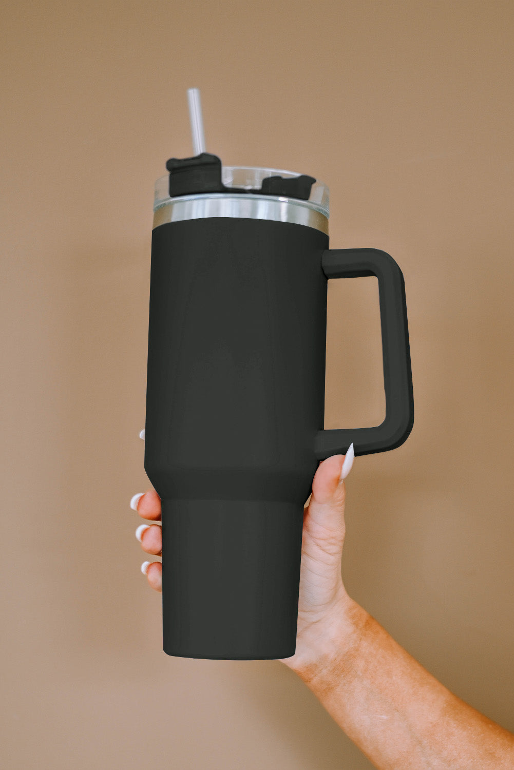 304 Stainless Steel Insulated Cup with Straw