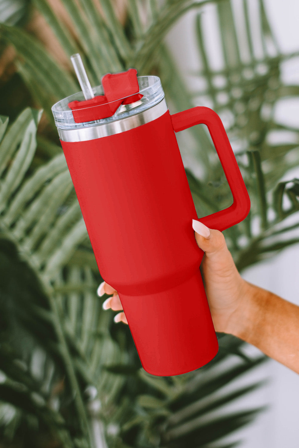 304 Stainless Steel Insulated Cup with Straw