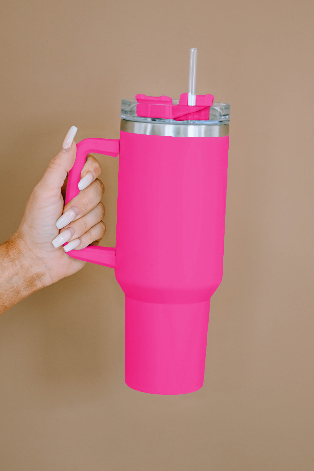 304 Stainless Steel Insulated Cup with Straw