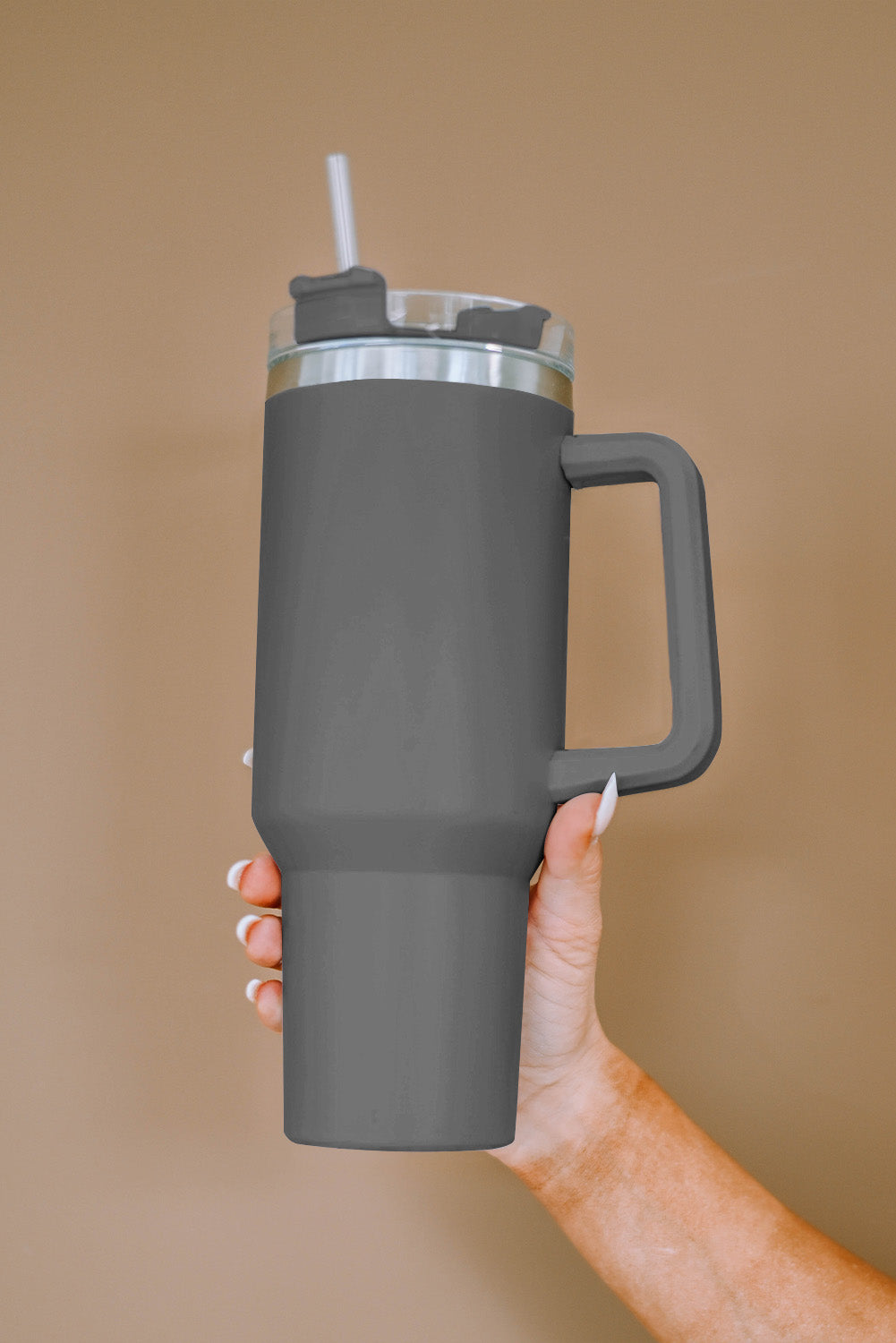 304 Stainless Steel Insulated Cup with Straw