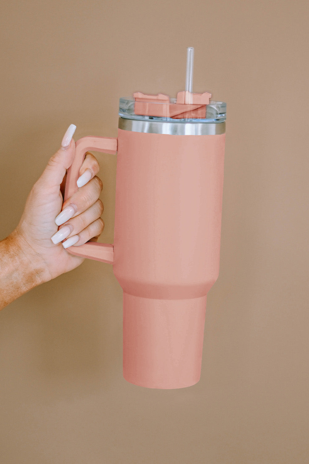 304 Stainless Steel Insulated Cup with Straw