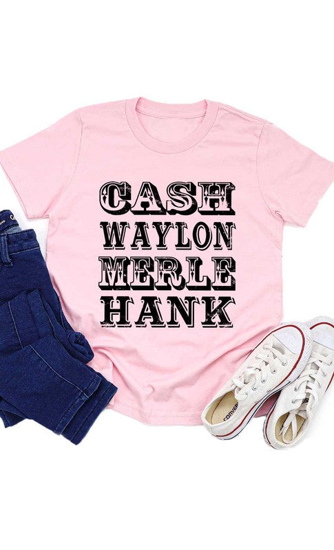 Country Singers Kids Graphic Tee