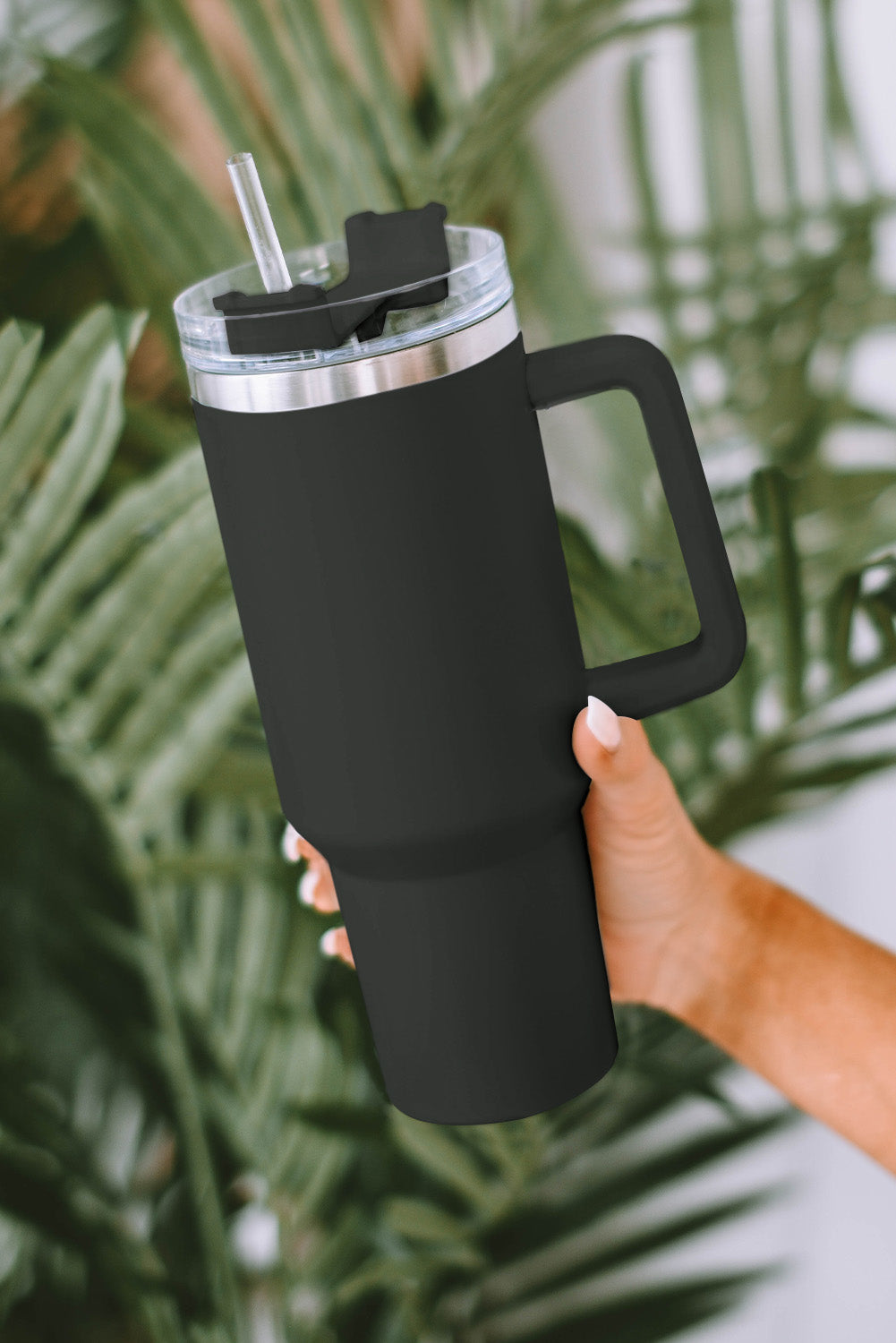 304 Stainless Steel Insulated Cup with Straw