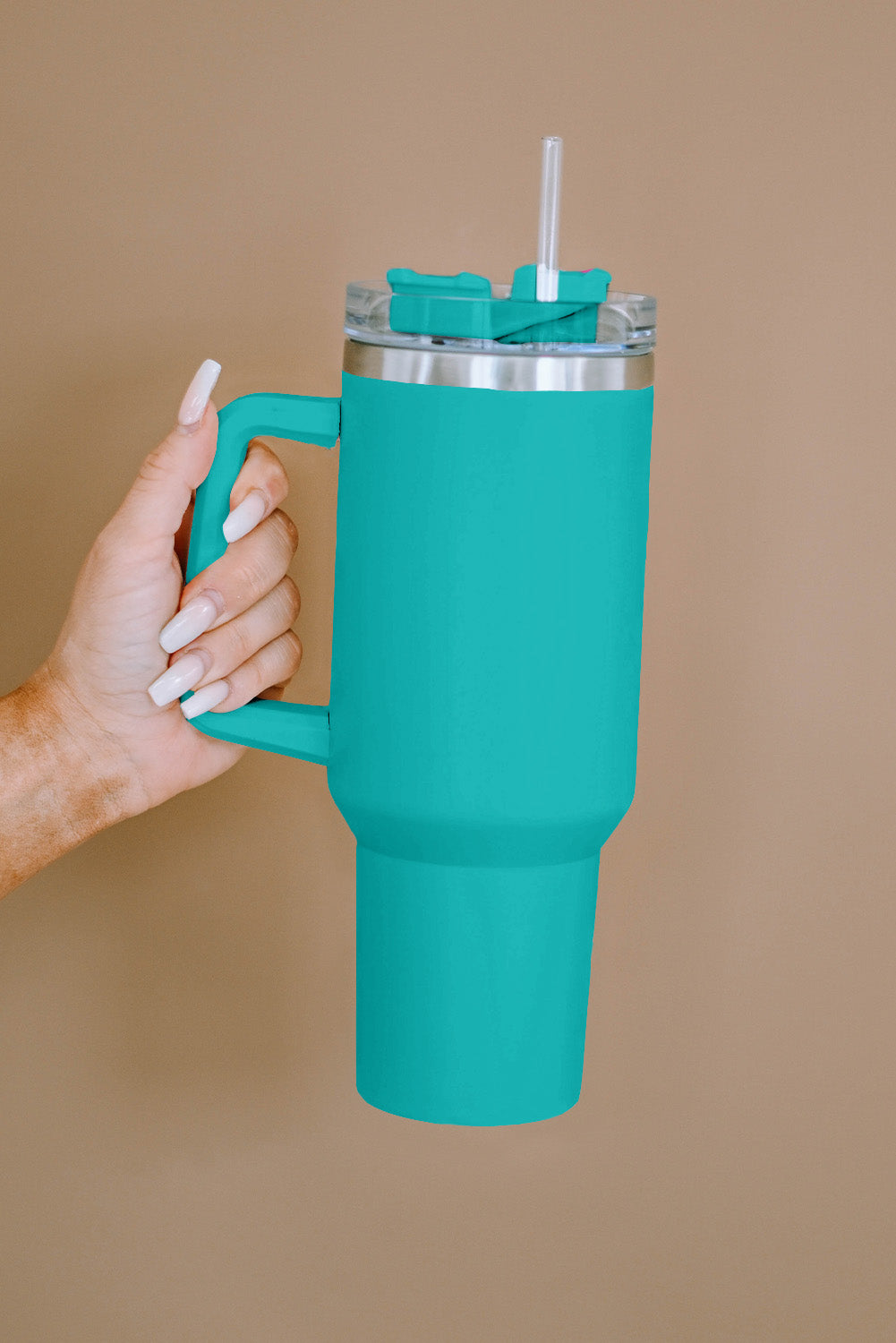 304 Stainless Steel Insulated Cup with Straw