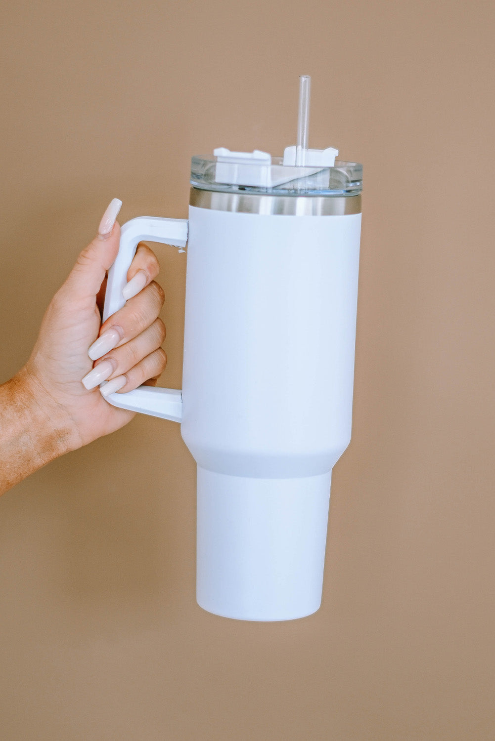 304 Stainless Steel Insulated Cup with Straw