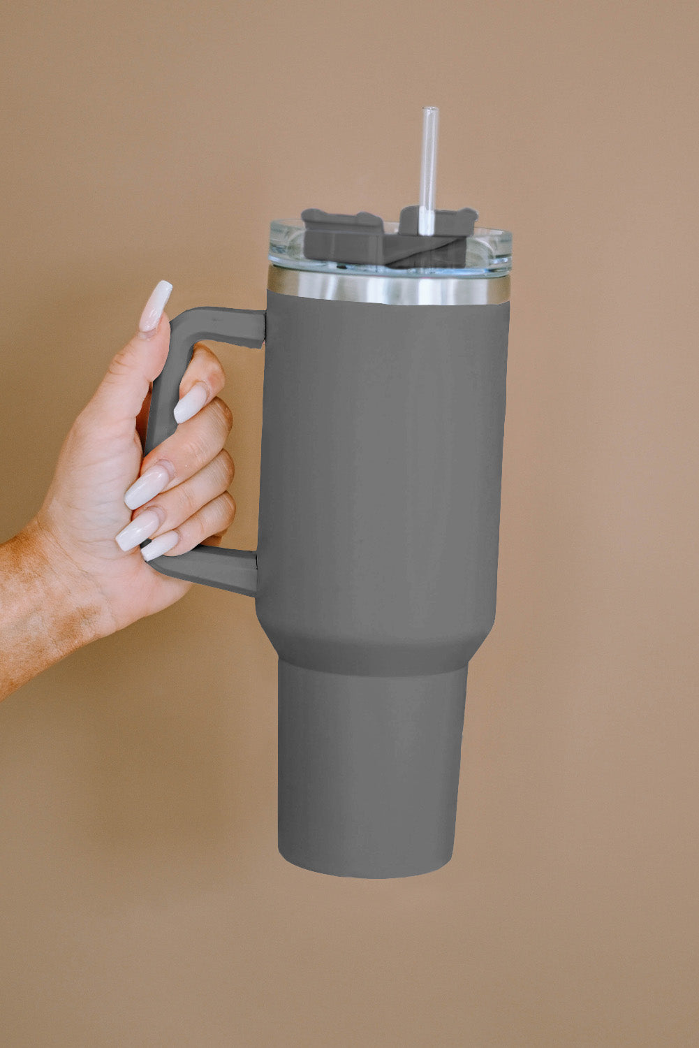 304 Stainless Steel Insulated Cup with Straw